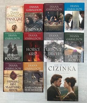Prodám knihy a komiks - Diana Gabaldon: