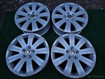 ALU disky kola Flash Škoda 5x112 R17 Yeti Superb 2 octavia 3