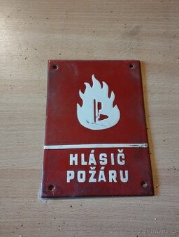 Cedule hasičská hlásič požáru