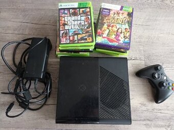 Xbox 360 E, 120GB, zdarma 20 orig. her