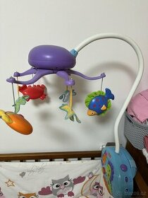 SLEVA Kolotoč nad postýlku Fisher Price