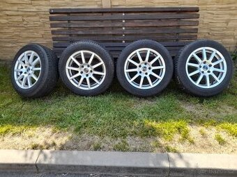 ALU KOLA ŠKODA/VW 16" 5X112 ET50 , PNEU LETNÍ  9MM