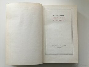 Mark Twain: Skákavý žabák a jiné prózy 1980 - 1