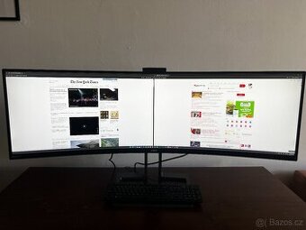 Prodám Philips 499P9H – 49" zakřivený ultraširoký monitor