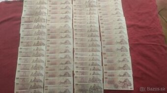 ČESKOSLOVENSKÉ BANKOVKY: 500-Kčs-1973 ,kus 250Kč
