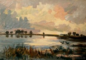 Jaroslav Černý - Večer na rybníce