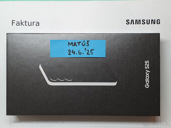 Nový Samsung Galaxy S25 128 GB Blueblack