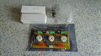 Lampový stereo zesilovač stavebnice