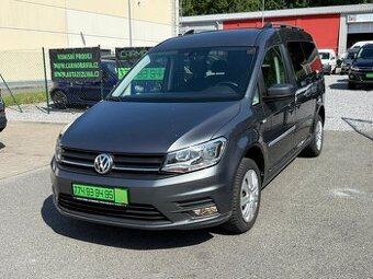 ► VW CADDY MAXI 1,4 TSI - 96 KW, PARK. SENZORY, NAVI ◄