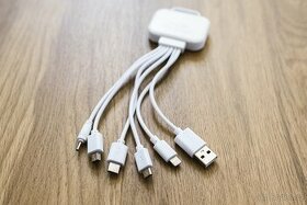 Multifunkční nabíjecí kabel 6 v 1