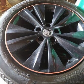 Zimní AL kola 17"-orig.díl ŠKODA-NOVÁ CENA