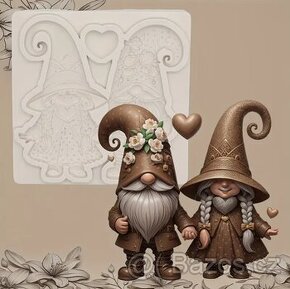 Silikonová forma se skřítky