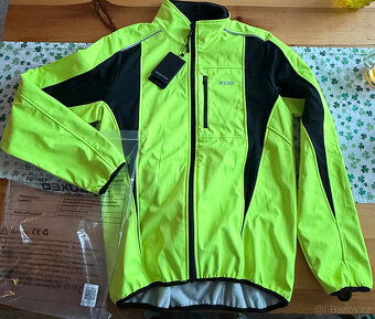 Zateplená cyklistická bunda