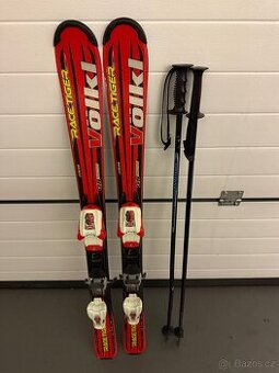 Set dětské lyže + hůlky (03)