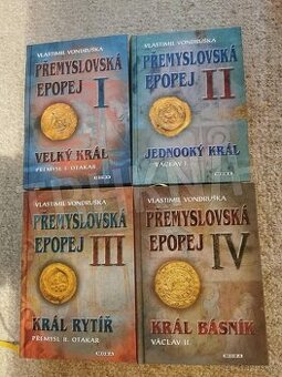 Vlastimil Vondruška Přemyslovská epopej 1. - 4. dil