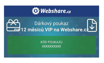 Webshare VIP poukaz na 6 měsíců