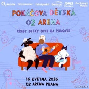 Lístky na Pokáčova dětská O2 aréna