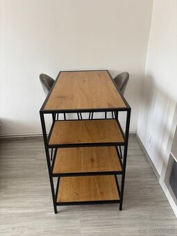 Prodám barový stůl TRAPPEDAL + 2 barové židle (JYSK)