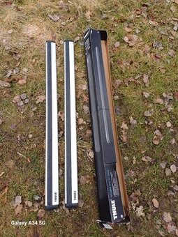 Příčníky Thule Wingbar Evo 127 stříbrné