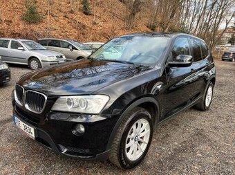 BMW X3 2.0D 105 kW tažné klima navi xenon 2013 STK 11/2027