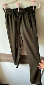 Dámské kalhoty paperbag HM