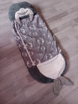 Spací pytel Happy Nappers Šedivý žralok Shark