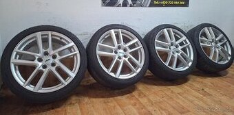 Alu kola R18 5x108 Rial + letní pneu 225/40/18 Bridgestone