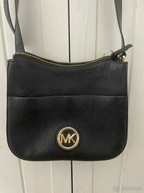 Černá kožená kabelka MKors - 1