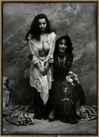 Jan Saudek - My 1st Session with Gypsy Queen - orig.foto