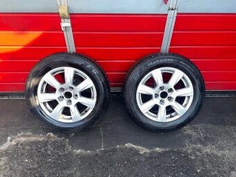 Original 2x ALU kola Audi 16" 7,5J ET45 + 225/55/R16