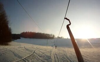 Lyžařský vlek 350m