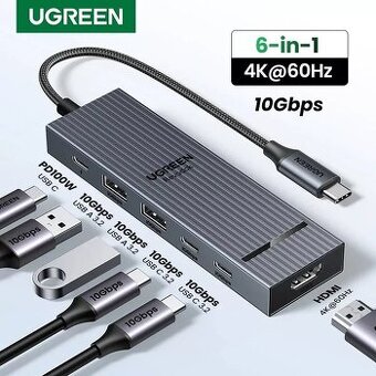 UGREEN USB C HUB dokovací stanice