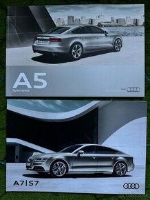 Audi A5, Audi A7, S7 prospekty