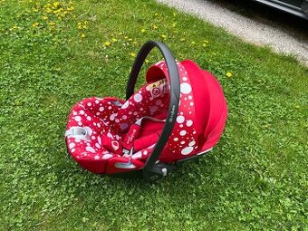 Autosedacka Cybex 0-13kg Priam Petticoat red by Jeremy Scott