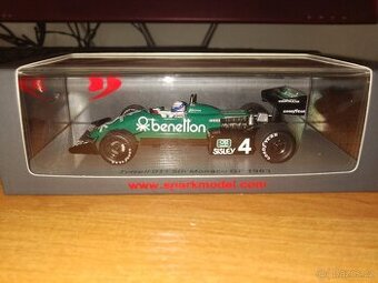 F1 Tyrrell 011 #4 Danny Sullivan 1983 Monaco GP Spark 1:43