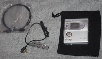 Minidisc SHARP MD-MT200,MDLP, media,manual, přísluš