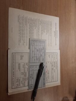 Škoda 100 doklady