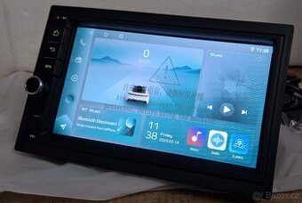 2DIN autorádio Android 14 Carplay s GPS