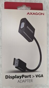 AXAGON RVD-VGN, DisplayPort - VGA adapter, FullHD, 1920x1200