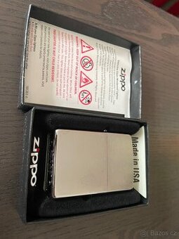 Zippo brushed chrome