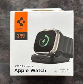 Apple Watch nabíjecí stojánek Spigen.