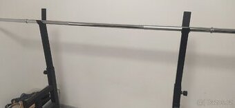 Vzpěračská tyč rovná 220cm/30mm - 1