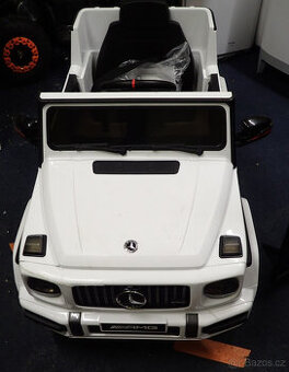 Dětské elektrické auto Mercedes G63 AMG bílá