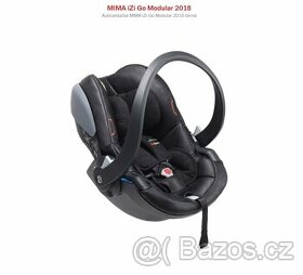 MIMA Besafe iZi Go Modular, luxusní autosedačka v černém