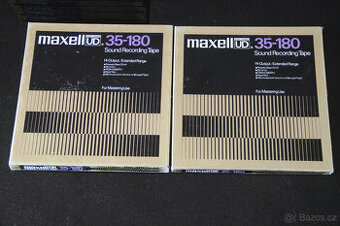 ♫ Magnetofonová ALU cívka MAXELL UD 35-180 (2) ♫♫