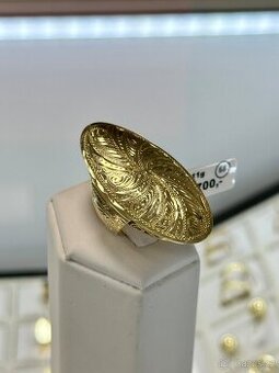 Zlatý prsten 15,11g (1701 Kč/g)