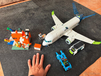 Lego letadlo a minecraft