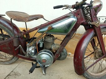 Stodolovka Jawa 175 Villiers 1934 podramova