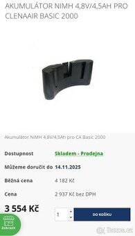 Clean air Basic baterie