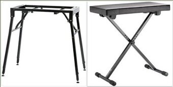 K&M 14065 + K&M 18950 – profi stolička a stojan na klávesy